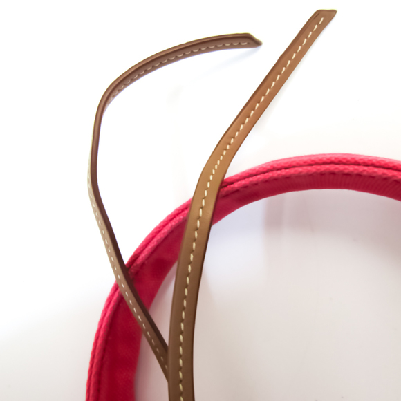 PRADA Kanapa Fabric 1BG163 Women's Leather,Canvas Handbag,Shoulder Bag Brown,Pin - Picture 10 of 10